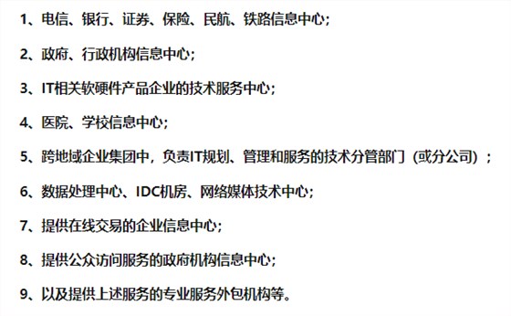 這9類主體適合申報(bào)ISO20000認(rèn)證！認(rèn)證分享